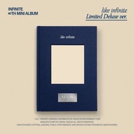 (早鳥價) INFINITE 8th Mini Album [LIKE INFINITE] (Limited Deluxe Ver.)｜INFINITE小卡專輯代購 INFINITE手燈  INFIN