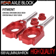 JFG MOTO Motorcycle Rear Axle Block chain adjuster For CRF250L CRF250M 2012-2019 CRF250R ALLY 2017-2
