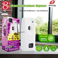 Airnergy Automatic Air Freshener Dispenser ( 1 Refill + 2 AABaterry ) Included.
