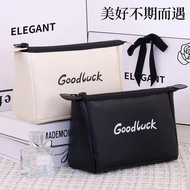 Hand Star Language Cosmetic Bag Portable Outing Cosmetic Storage Bag Travel Toiletry Cosmetic Bag