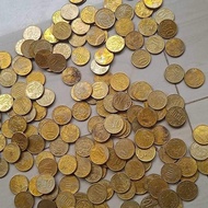 uang asing koin kuno 10 euro 10 20 50 cent traveller backpacker kurs
