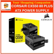 Corsair CV Series™ CX550 (Replacement of CV550) — 550 Watt 80 Plus® Bronze Certified PSU 3 Year Sing