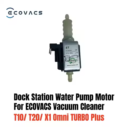 Original Dock Station Water Pump Motor for Ecovacs T10/ T20/ X1 Omni TURBO Plus Robot Vacuum Cleaner