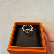 Hermes 925銀豬鼻戒指