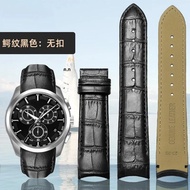 สายนาฬิกาหนังลูกวัวแท้สายนาฬิกาสําหรับ Tissot COUTURIER T035 T 035617   627 ต 035439   สายนาฬิกา 22/