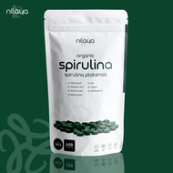 Spirulina Tablet Kualitas Terbaik - 100g (400 tablet) Superfood Multivitamin Immunity Organic Gluten