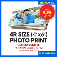 4R Photo - (Fujifilm Photo Paper) waterproof