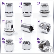 Wheel Nut Steel Nuts Viva Axia Bezza Myvi Alza Vigo Hilux Nat Kereta Lock Vios BLM Wira 1.5 Navara A