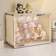 Display box, 3-tier model toy display shelf Size M with LED light - 908-1