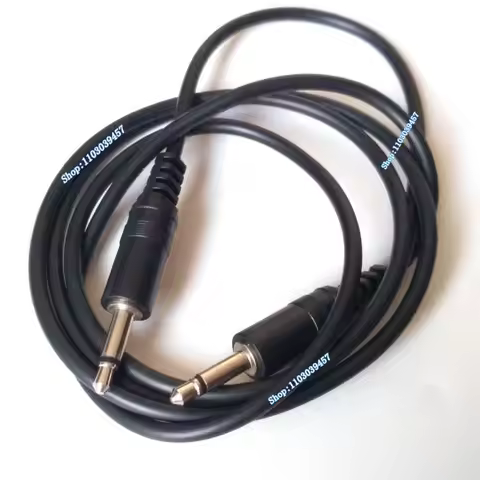 100cm TS 3.5 Male to Mono 3.5mm Male Audio Cord Wire TS 3.5mm Male to Male Audio Line Cable Mono 3.5
