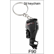 outboard motor outboard engine 90 suzuk i 2d keychain
