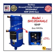 DANFOSS AirCond/Chiller Compressor 10HP (R410a Gas) Model : SH120A4ALC