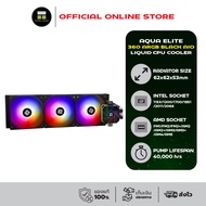 Thermalright Aqua Elite 360 ARGB ฺBLACK AIO Liquid CPU Cooler (AM5/LGA1851 Ready) ประกัน 3 ปี