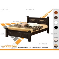 EUREKA 01 Queen/King Bed Frame / Katil Kayu Wood (Deliver &amp; Installation Klang Valley)
