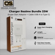 Realme 33 watt Type C Charger | Superdart Fast Charging