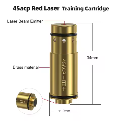 Optical Trainer Laser Trainer Safety Training 45ACP.