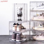??美好小店  鞋盒  鞋子收納  鞋盒子  全透明收納盒 加厚硬鞋盒 鞋子收藏展示盒 球鞋磁吸鞋柜 防氧化鞋墻