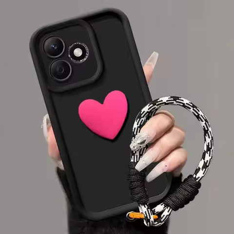 For Honor 400 lite Case Honor 400 lite Phone Case ABR-NX1 Honor 400 Pro Honor 400 5G 3D Love Heart H