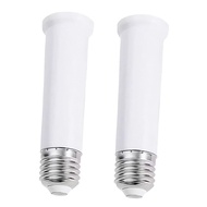 E26 Socket Extender, E26 Standard Medium Base Lamp Bulb Socket Adapter of 12CM/4.72 Inch Extension,L