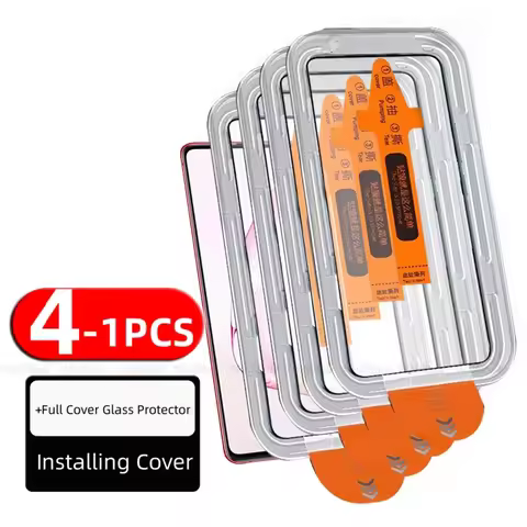 4/3/2/1pcs For Samsung Note 10 Lite Glass Tempered Glass 9H HD Full Cover Glue Dust Free Screen Prot