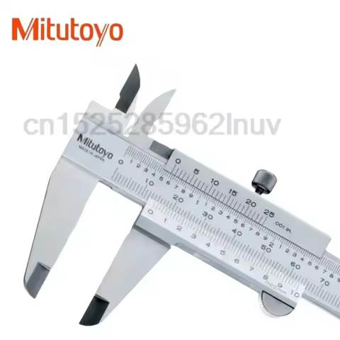 Mitutoyo CNC Caliper Vernier Caliper 6" 12" 0-150mm 0.02mm 530-104 1/128 Precision 0.05mm Measuring 