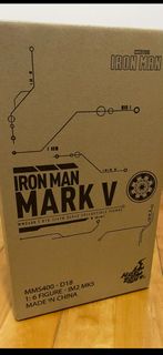 （全新冇開封）Hottoys Hot toys Iron Man Mark V MMS400-D18 Mark 5 Diecast 合金版 1:6 figure