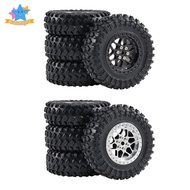 [Edstars] 4x 1/12 1/16 RC Car Wheels and Tires Accessories High Replacement RC Car Part for MN98 B24