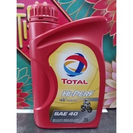 TOTAL 4T SAE 40 motorcycle engine oil