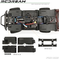 RC RCDream Mudguard  Battery Compartment for MJX H8E 1/8 RC Model Car Crawler Accessories