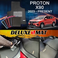 Deluxe Mat Proton X90 (6 Seater & 7 Seater) 2023 2024 2025 Car Carpet Car Mat Car Floor Mat Karpet K