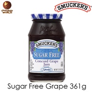 Smuckers Concord Grape Sugar Free Jam 361g (Made In USA)