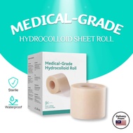 Medical Grade Hydrocolloid Sheet Roll of Tapes Hydrocolloid Patch Bandages-Suitable For All Skin Typ