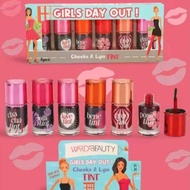 [ HOT SALE ] WARDA BEAUTY LIPTINT (6 PCS) SET TINE FACES & CHEEKS BEAUTY LIP TINT KOREAN LOOKS WATER