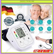 CrestPrime Rechargeable Original Arm Type Digital Blood Pressure Monitor Meter Accurate Large