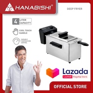 Hanabishi Deep Fryer HFRY-40TG | 4L Stainless Steel Deep Fryer HFRY40TG