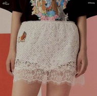 🤍พร้อมส่ง🤍กระโปรงลูกไม้ แบรน Endless♾️holiday X Lady and the Tramp🐾รุ่น Amour skorts🤍รุ่นสวย หายาก ใ