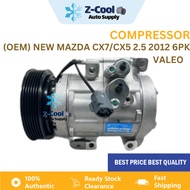 Compressor Car Aircond CHINA NEW Mazda CX7 / CX5 2.5 2012 6PK VALEO SISTEM