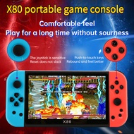 Portable Retro Handheld Game Console New X80 game console 7-inch PSP handheld card high-definition l