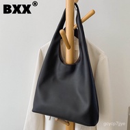 ❀⋮ ️[BXX] High Capacity PU Leather Bags For Women  Spring Trend Branded Ladies Shoulder Travel Handb