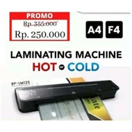 MESIN F4 A4 Hot and Cold Laminating Machine BLUEPRINT LITE / BP-LM125 Laminator Machine