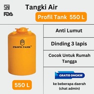 Tangki Tandon Toren Air Plastik Profil Tank 550 Liter Murah