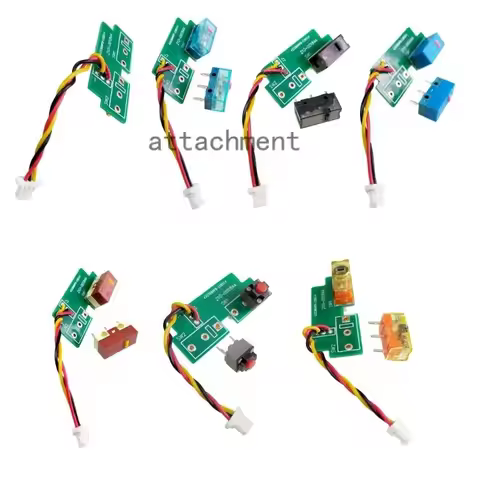Mouse Hot-swap Board Side Button Board + GM 8.0 Micro Switch Replacement for Logitech G304 G305 Gami