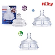 NUBY Comfort Silicone Bottle Teat/ Nipple Replacement Single Pack