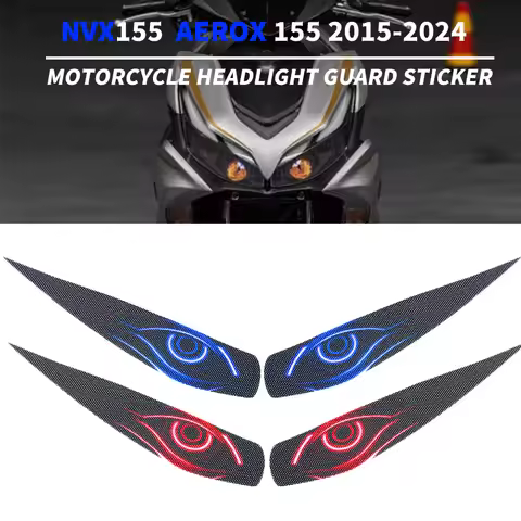 Motorcycle Headlight Sticker For YAMAHA NVX155 NVX 155 AEROX 155 2015-2024 Head Light Pegatinas Guar