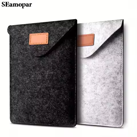 Premium Felt Laptop Sleeve Tablet & Computer Protective Storage Bag Portable Office Accessories Comp