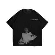 RIPSOURCEX|T-Shirt Sad Woman Hitam Unisex | T-Shirt Keren Cotton Combed 24s| Kaos Distro Premium