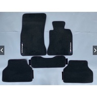 BMW E60 M PERFORMANCE CAR FLOOR MAT 5 SERIES M PERFORMANCE OEM CARPET MAT