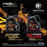 ORIGINAL R3 ENGINE OIL FULLY SYNTHETIC P1 5W30 P2 10W30 PROTON SAGA , PREVE, EXORA, IRIZ, WAJA, PERSONA, GEN2