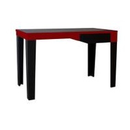 โต๊ะทำงานเหล็ก KIOSK KN-101 120 ซม. สีดำ/แดง (1041098)