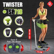 HTD Sport Twister Joging Stepper Twisting Waist Alat Olahraga Fitnes Gym